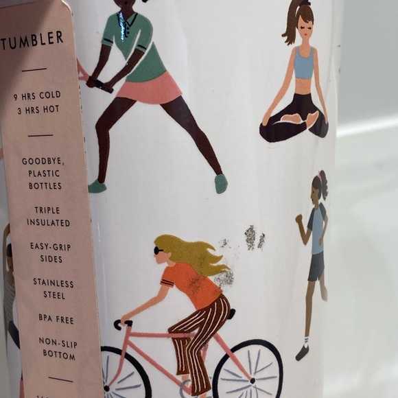 Corkcicle Rifle Paper Co. Collab 16 ounce tumbler NEW - Picture 3 of 11